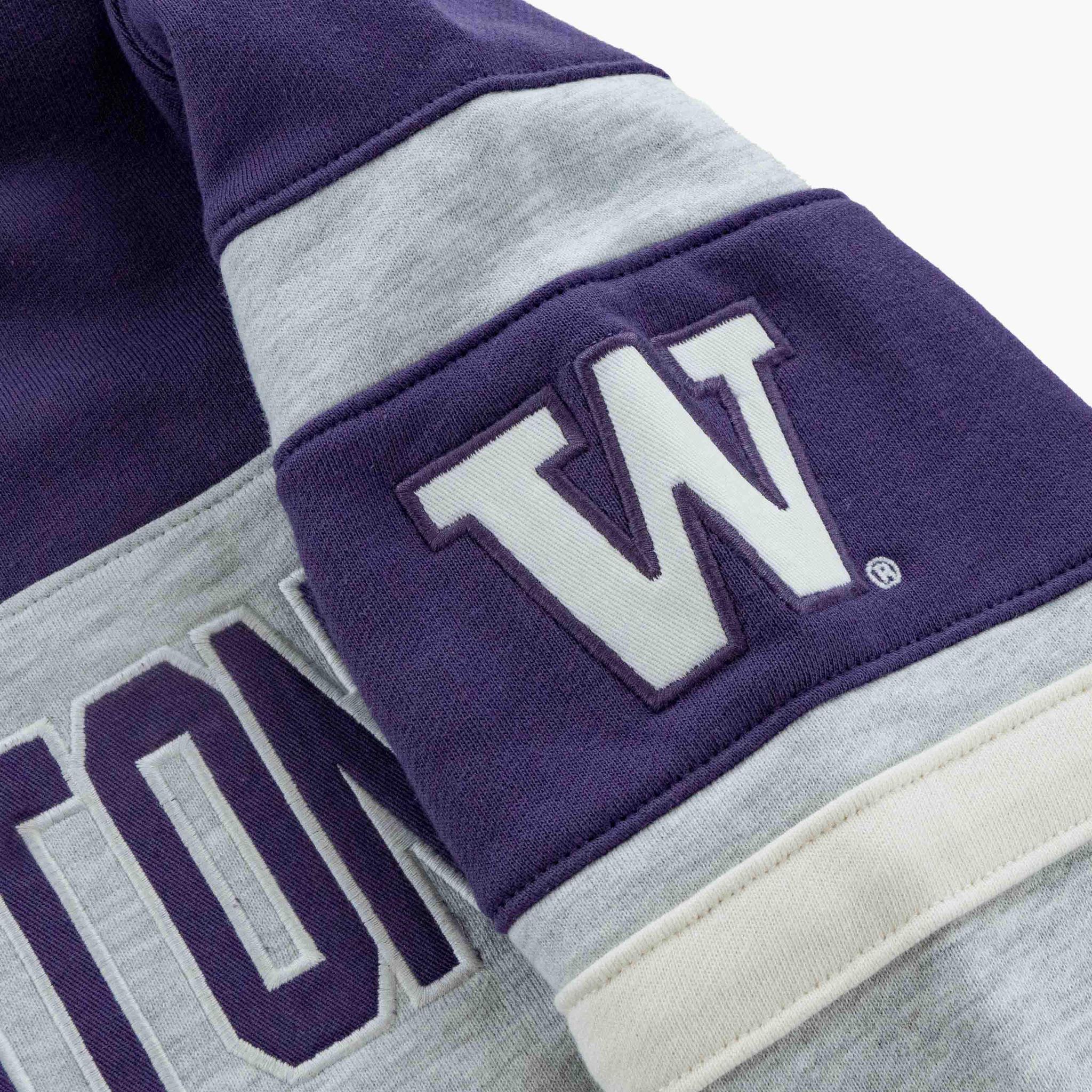 Washington Huskies Double Header 1/4 Zip Jacket - Image 3