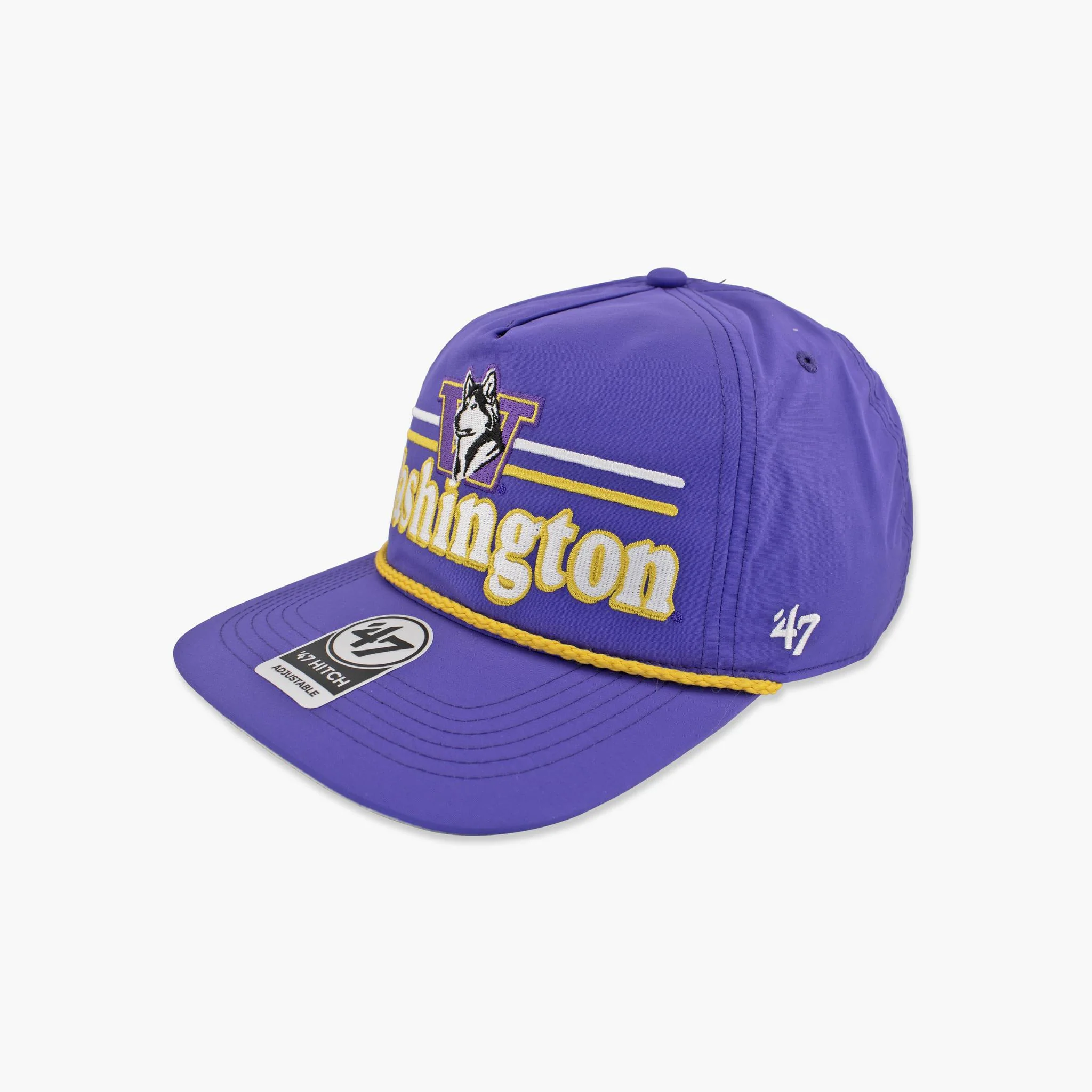Washington Huskies Dubs Up Campscape Nylon Hitch Snapback - Image 2