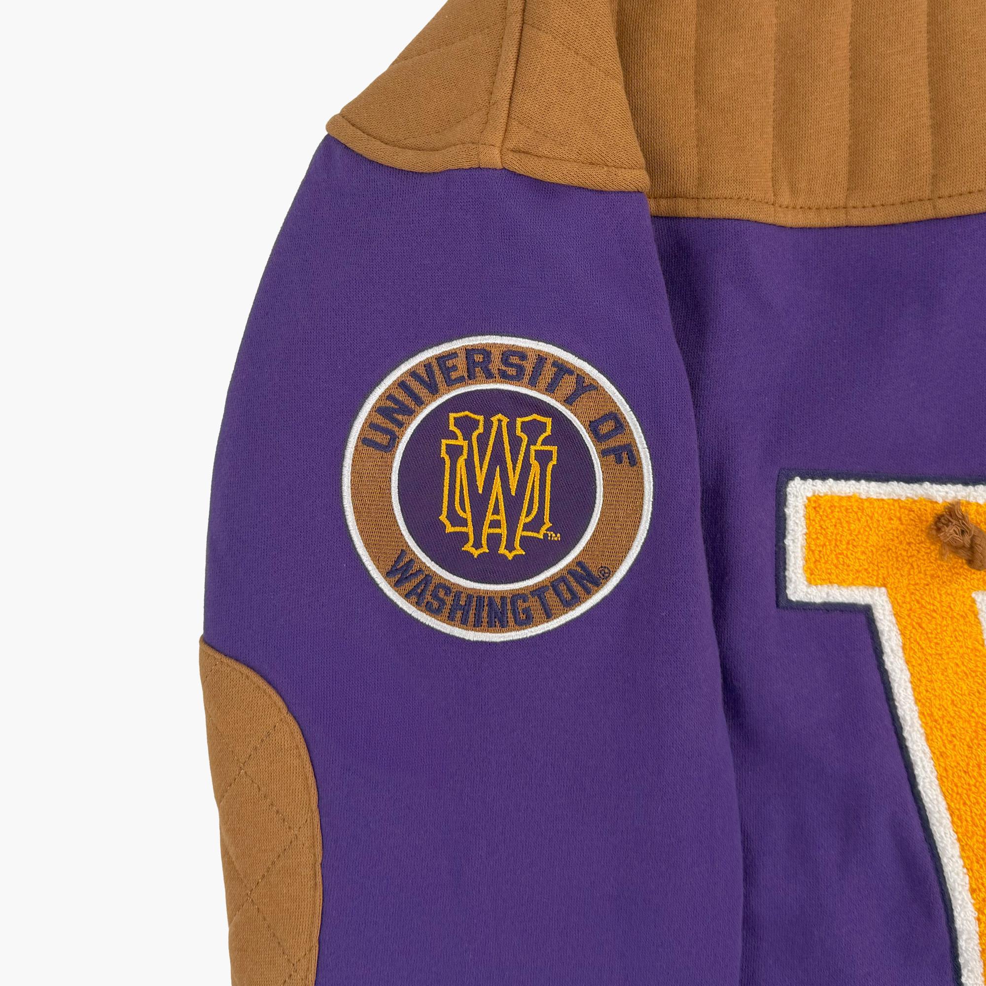 Washington Huskies Flannagan Wingback Lacer Hoodie - Image 2