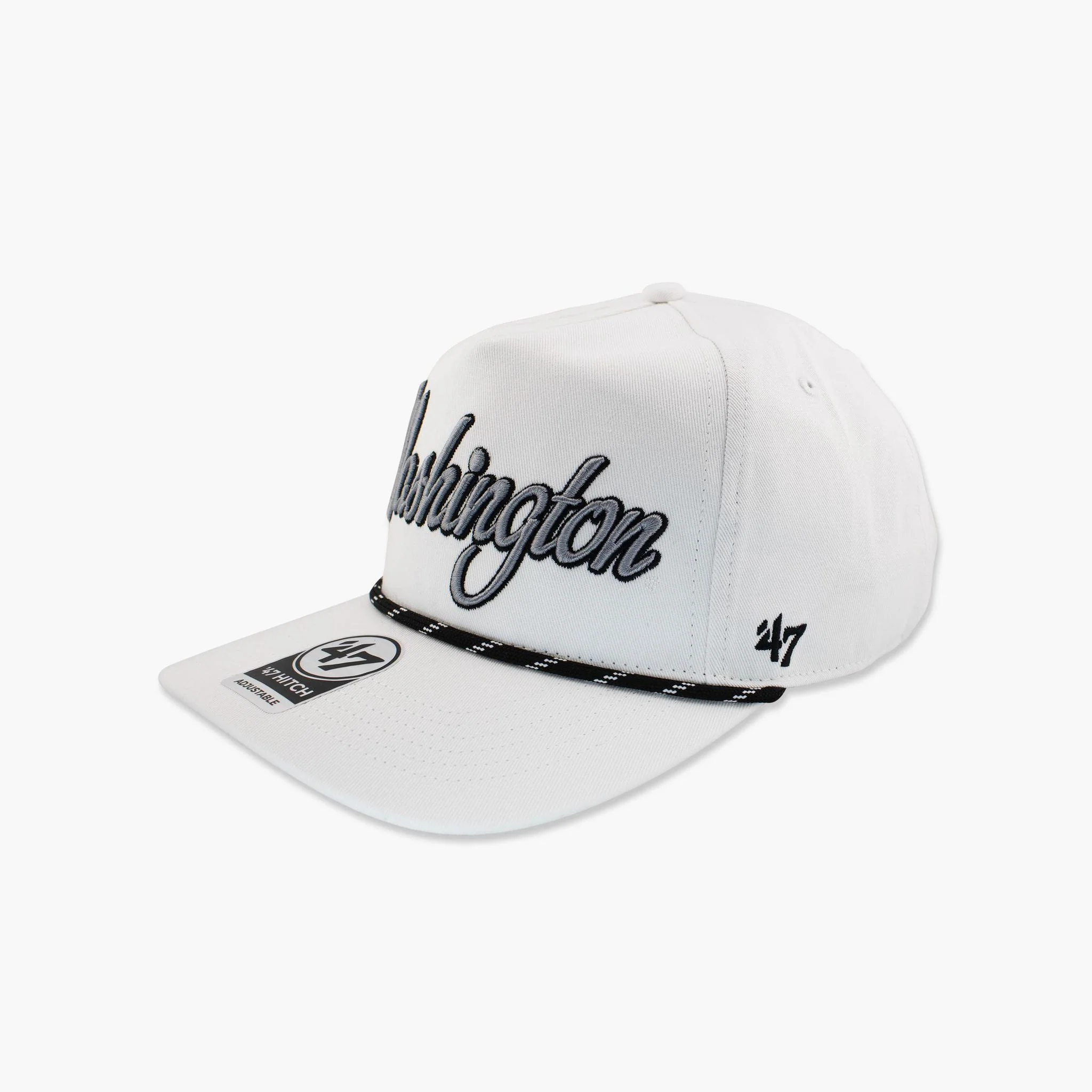 Washington Huskies Overhand Speckle White Hitch Snapback - Image 3