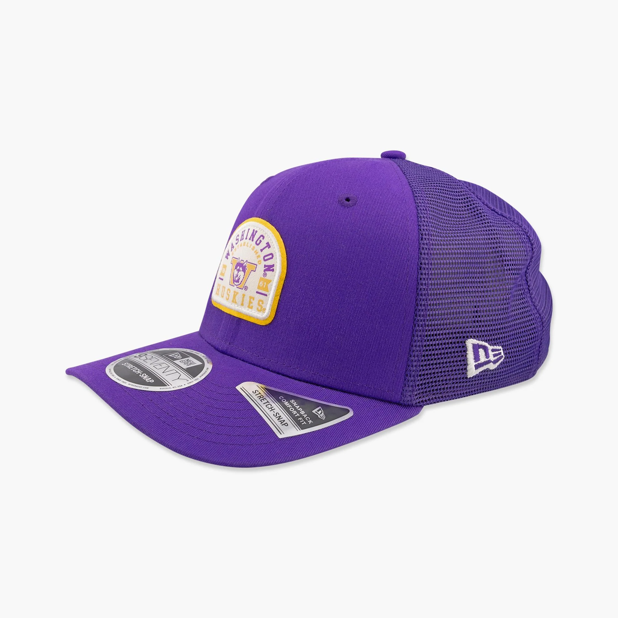 Washington Huskies Purple Heritage Patch Trucker - Image 2