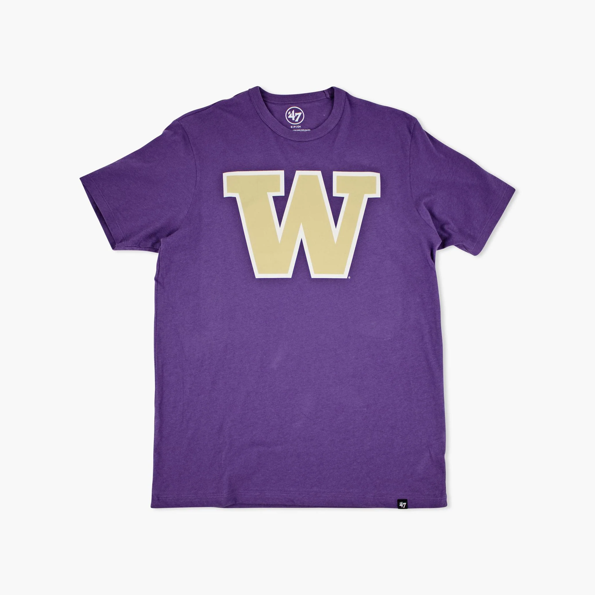 Washington Huskies Regent Purple Primary Logo T-Shirt