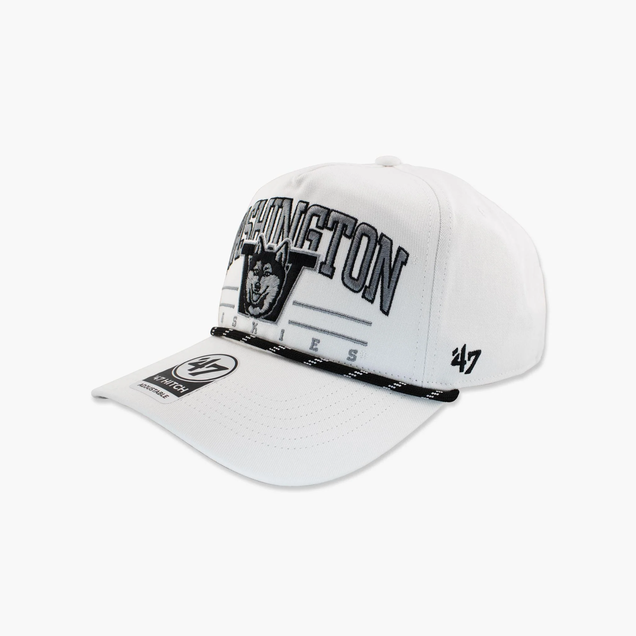 Washington Huskies Roscoe Speckle White Hitch Snapback - Image 2