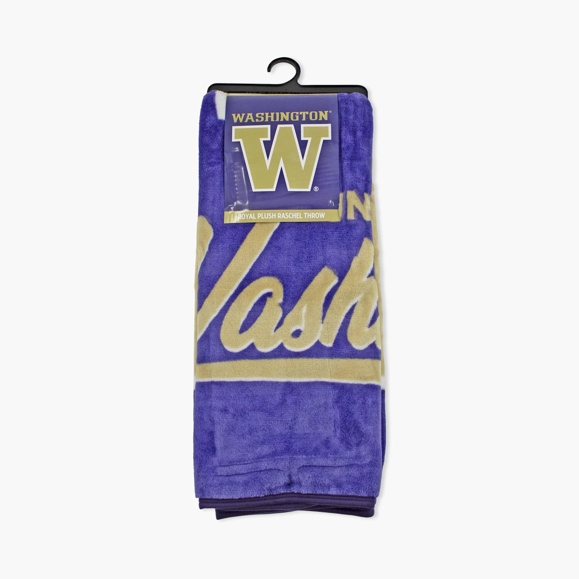Washington Huskies Signature Raschel 50"x60" Blanket - Image 2