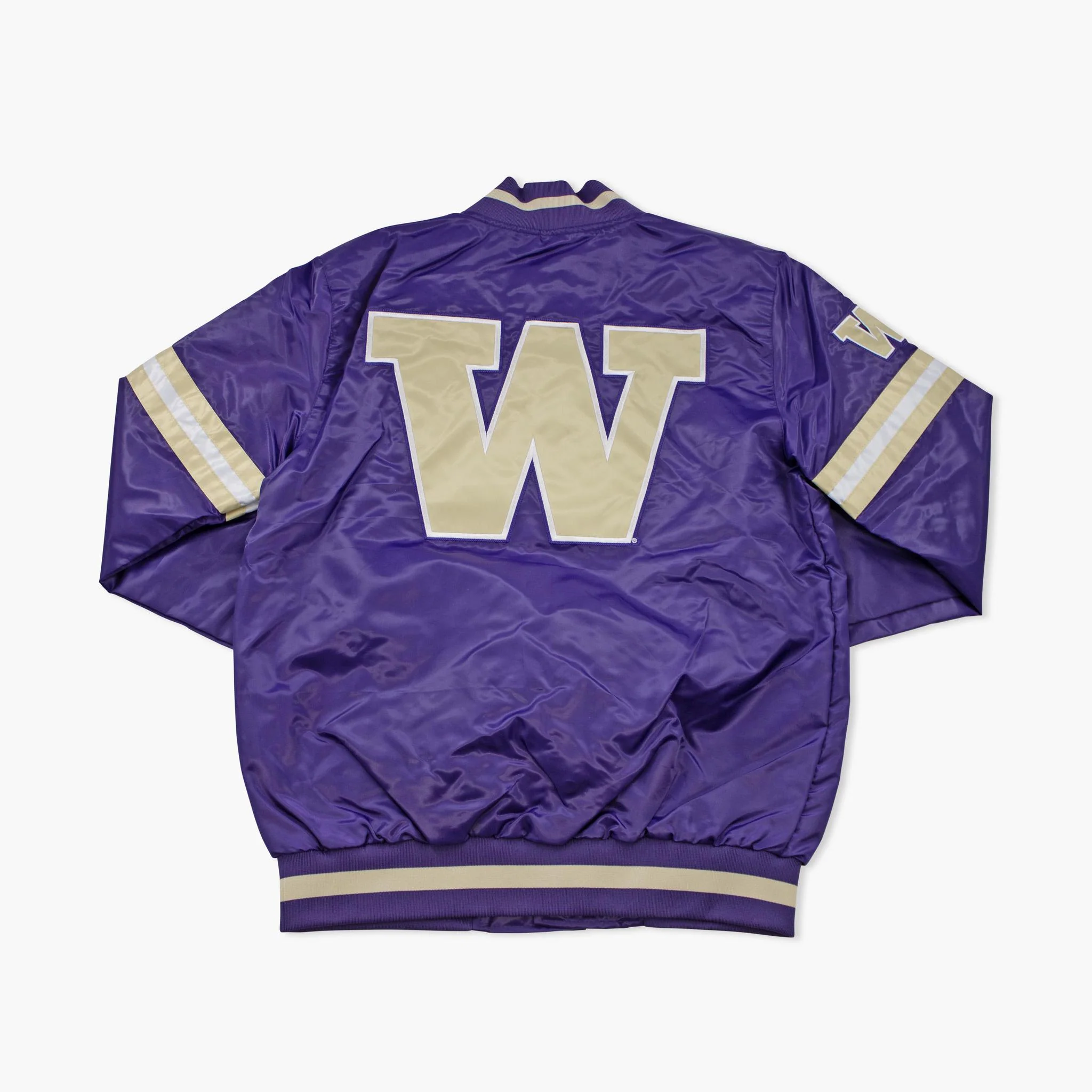Washington Huskies Starter Purple Satin Jacket - Image 2