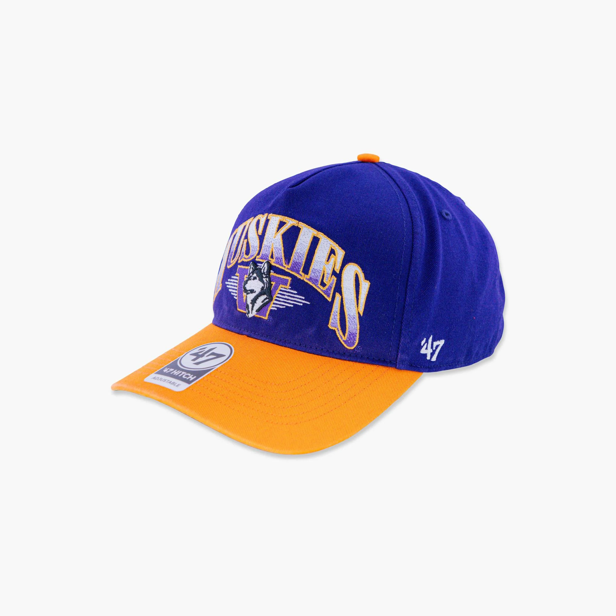 Washington Huskies Vintage Purple Atkin Hitch Snapback - Image 2