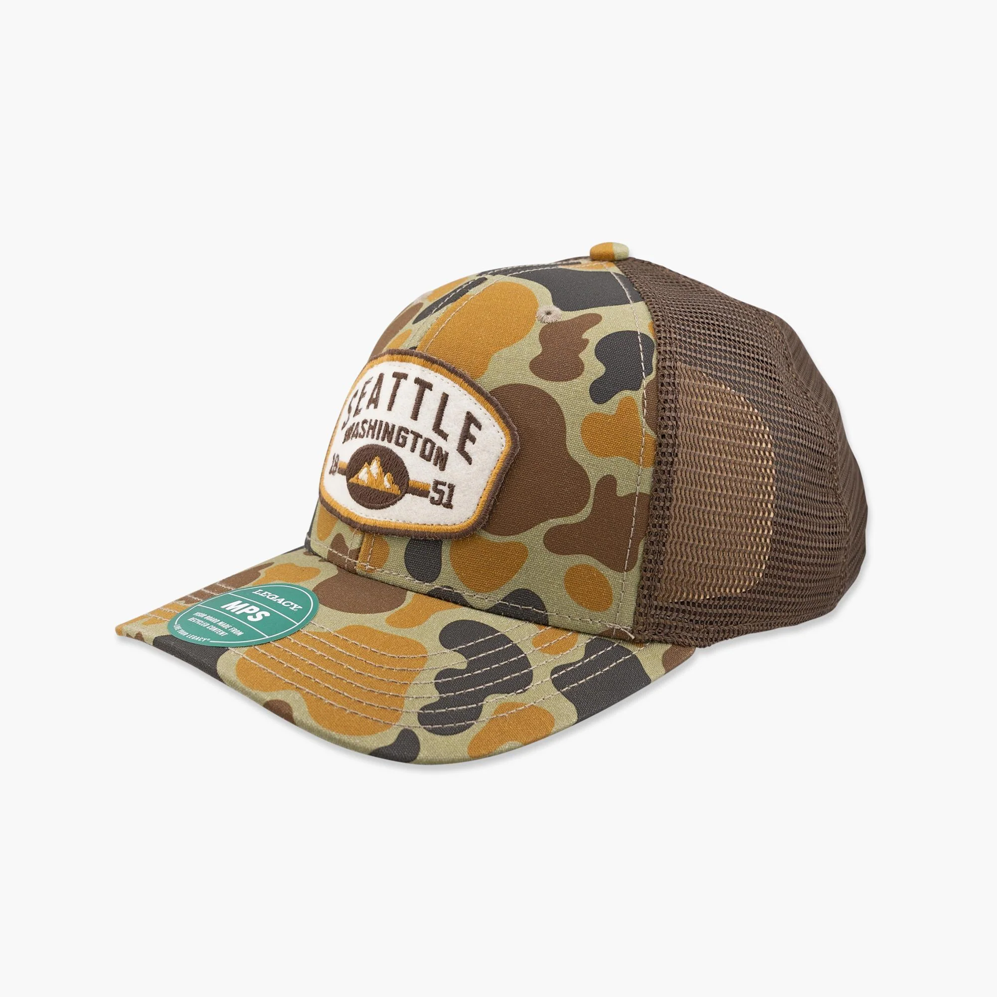 Winshield Brown Duck Camo Seattle Snapback - Image 2