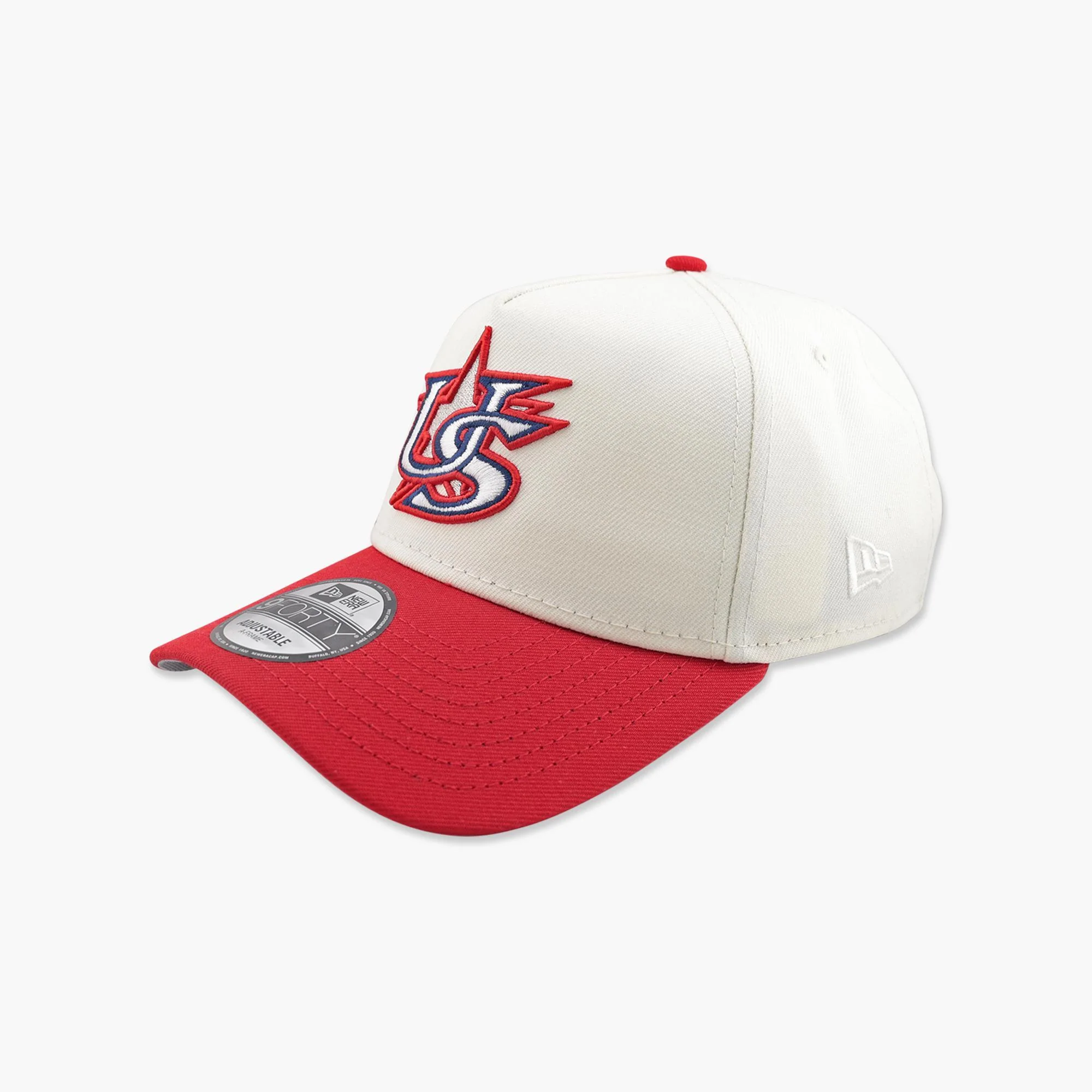 World Baseball Classic USA Cream/Red Classic Star Adjustable Hat - Image 2